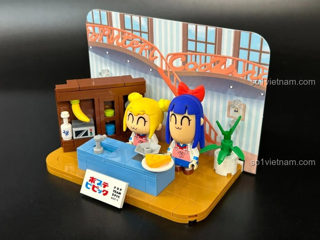 Các bộ lắp ráp Pop Team Epic khác nhau