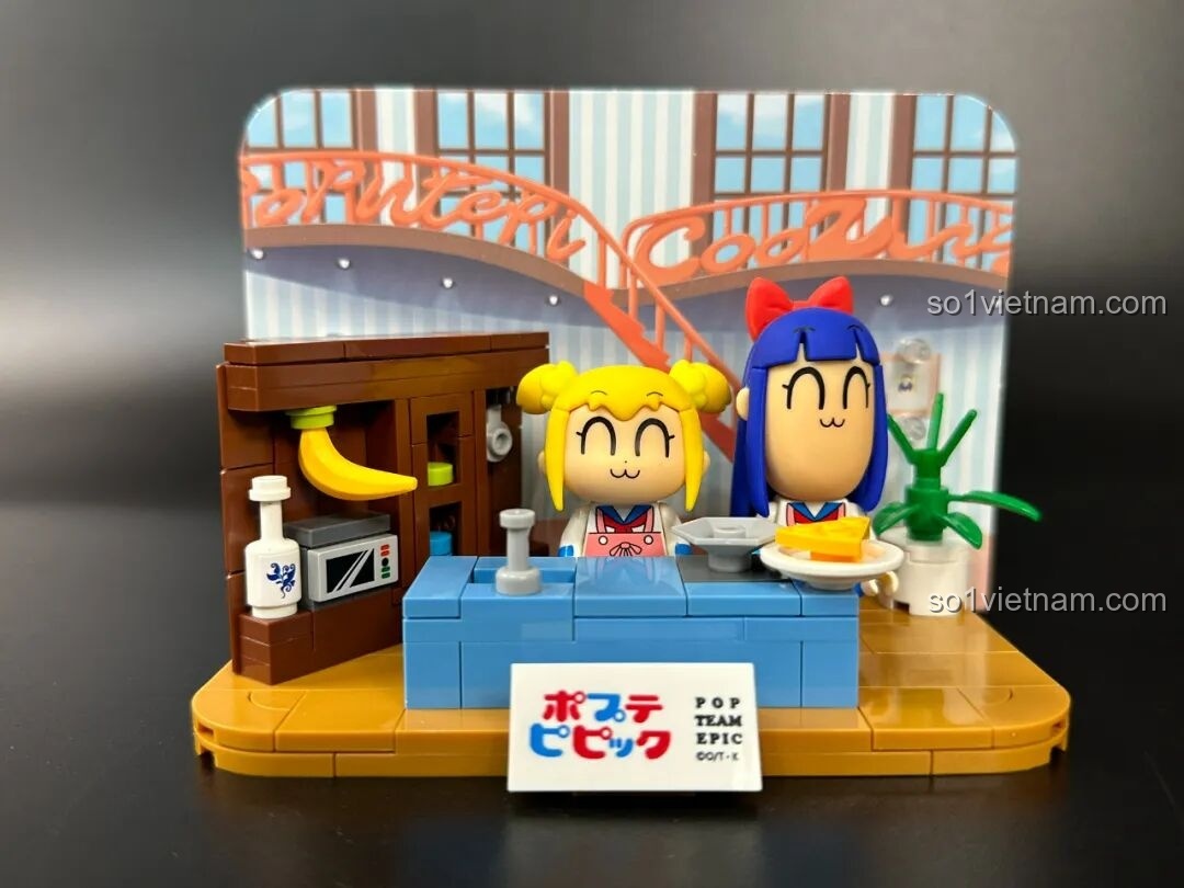 Các bộ lắp ráp Pop Team Epic khác nhau