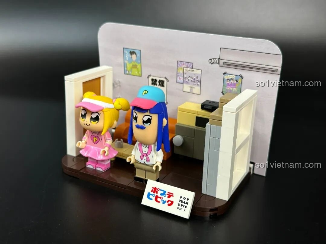 Các bộ lắp ráp Pop Team Epic khác nhau