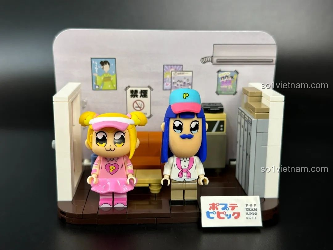 Các bộ lắp ráp Pop Team Epic khác nhau