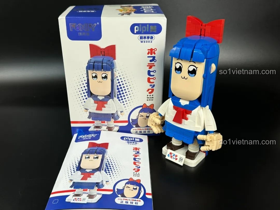 Các bộ lắp ráp Pop Team Epic khác nhau