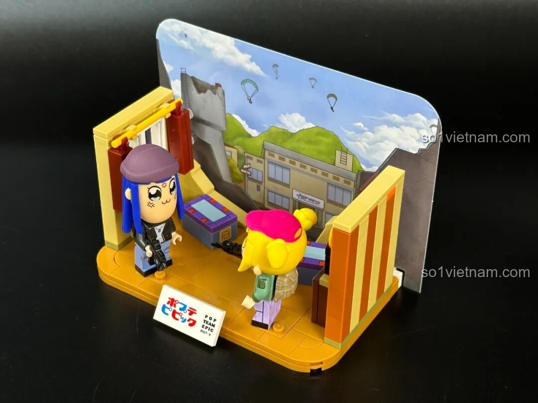 Các bộ lắp ráp Pop Team Epic khác nhau