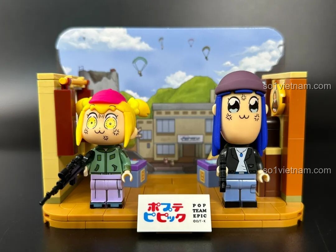Các bộ lắp ráp Pop Team Epic khác nhau
