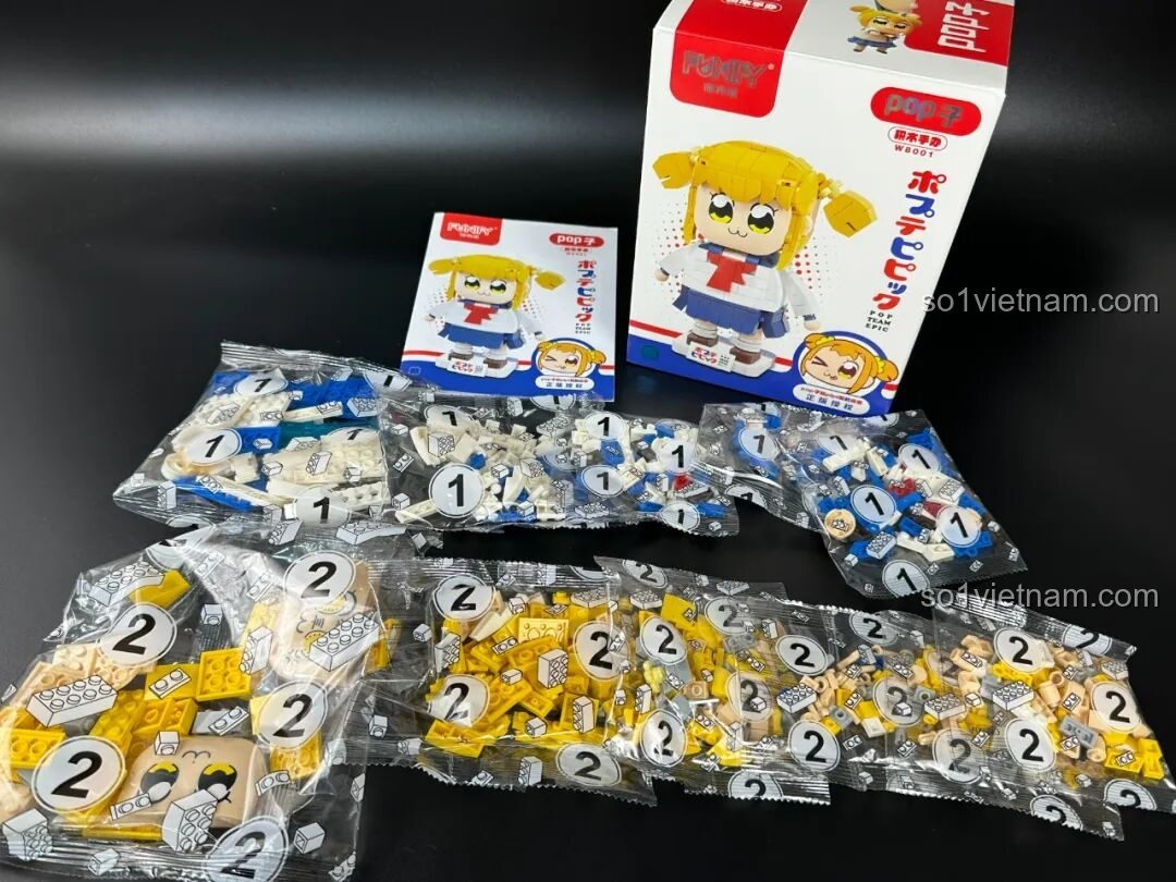 Các bộ lắp ráp Pop Team Epic khác nhau