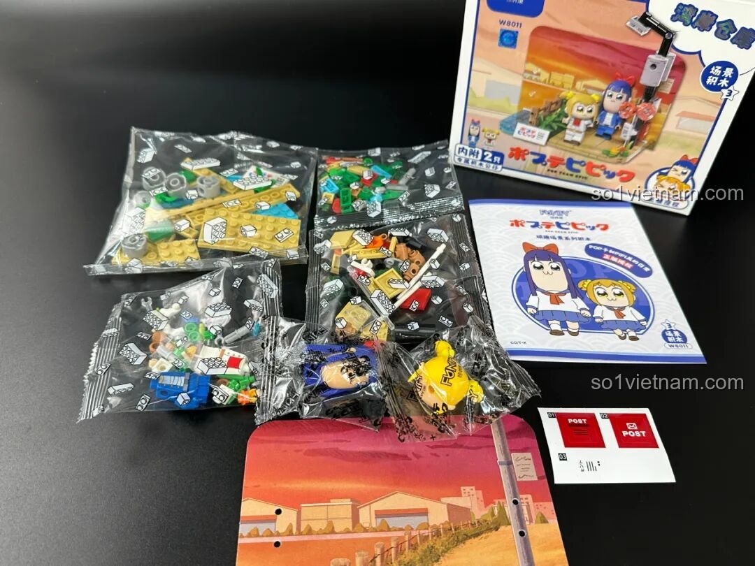 Các bộ lắp ráp Pop Team Epic khác nhau