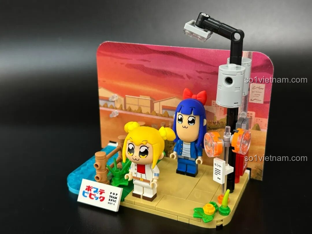 Các bộ lắp ráp Pop Team Epic khác nhau