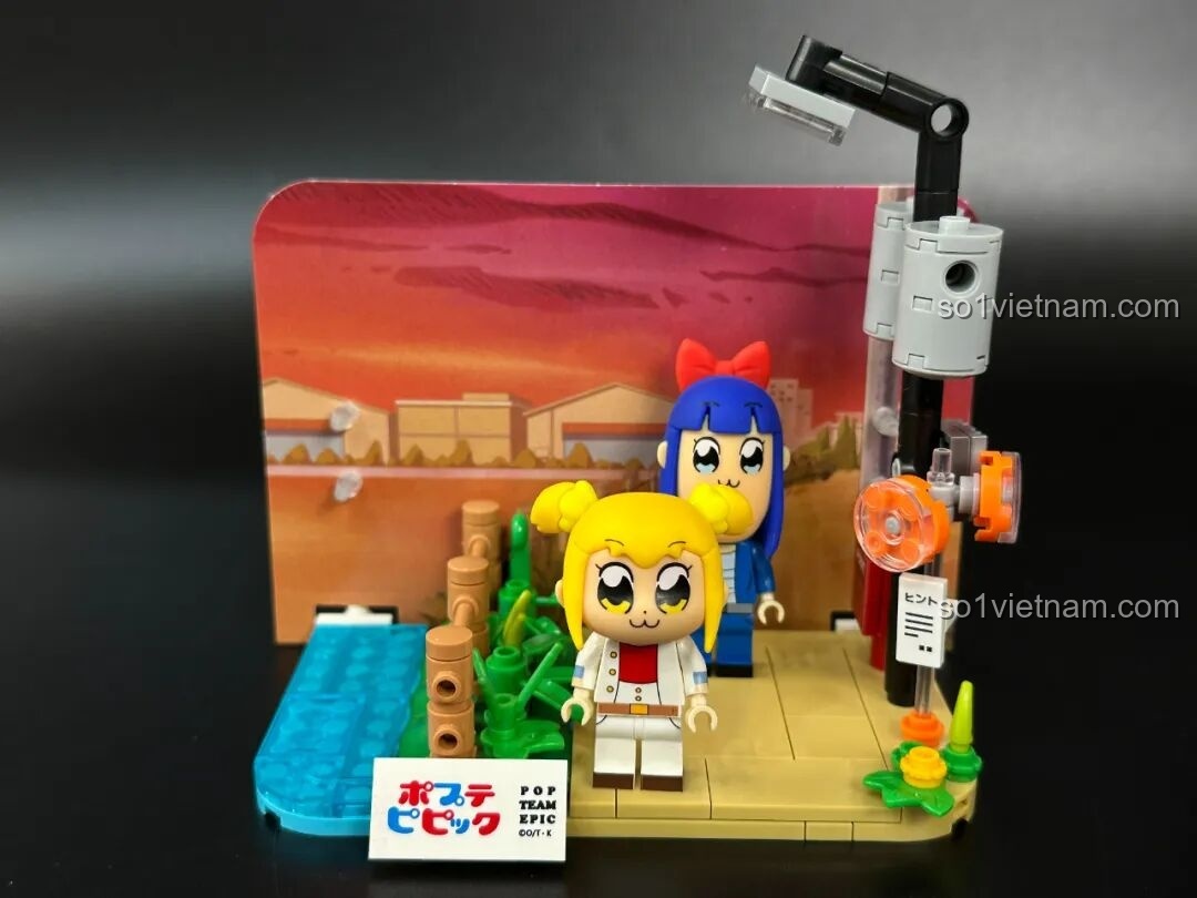Các bộ lắp ráp Pop Team Epic khác nhau