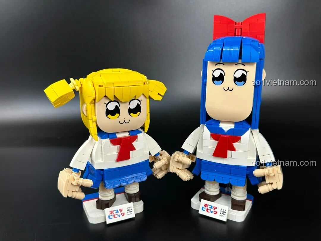 Các bộ lắp ráp Pop Team Epic khác nhau