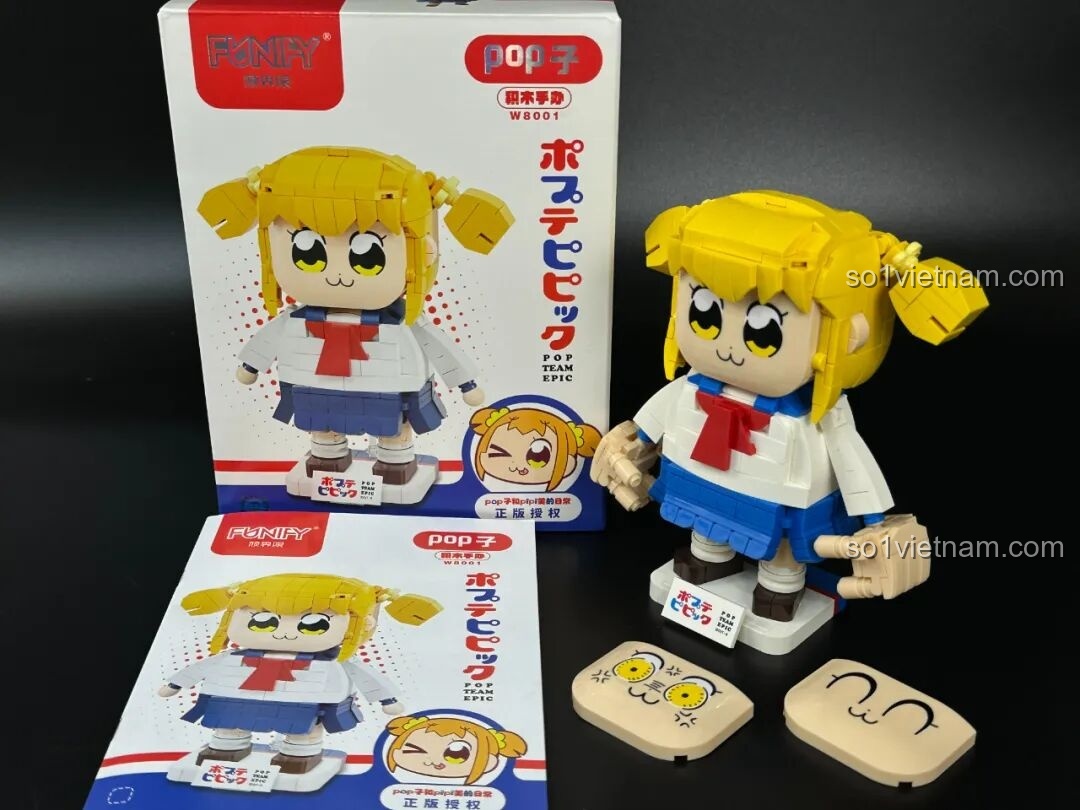 Các bộ lắp ráp Pop Team Epic khác nhau