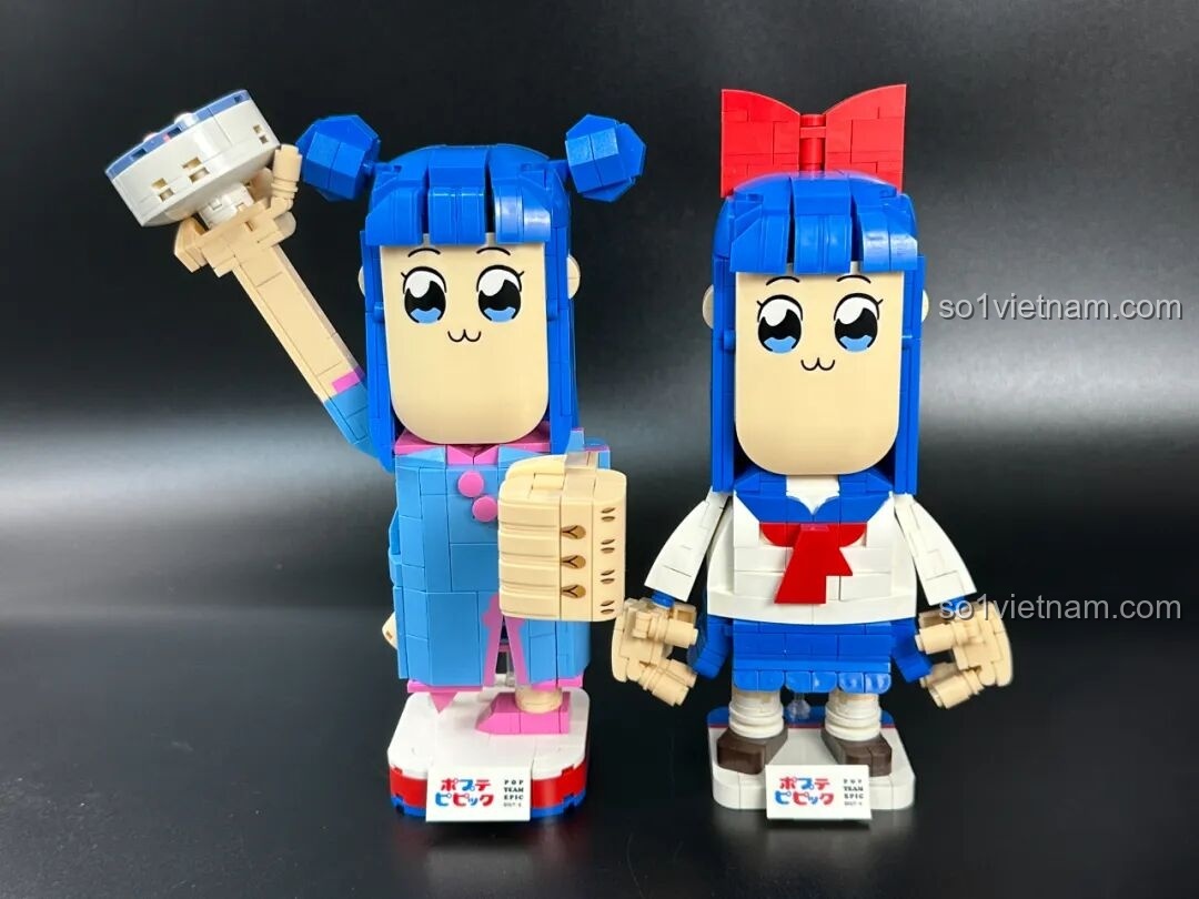 Các bộ lắp ráp Pop Team Epic khác nhau