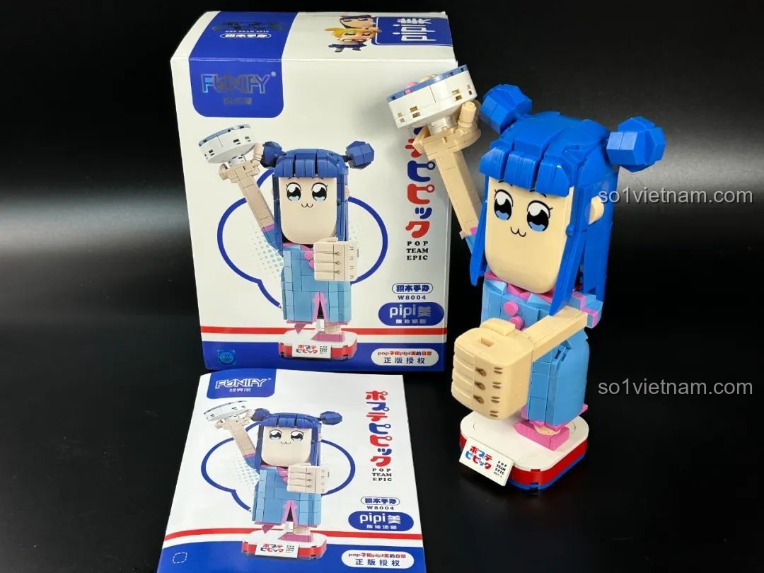 Các bộ lắp ráp Pop Team Epic khác nhau