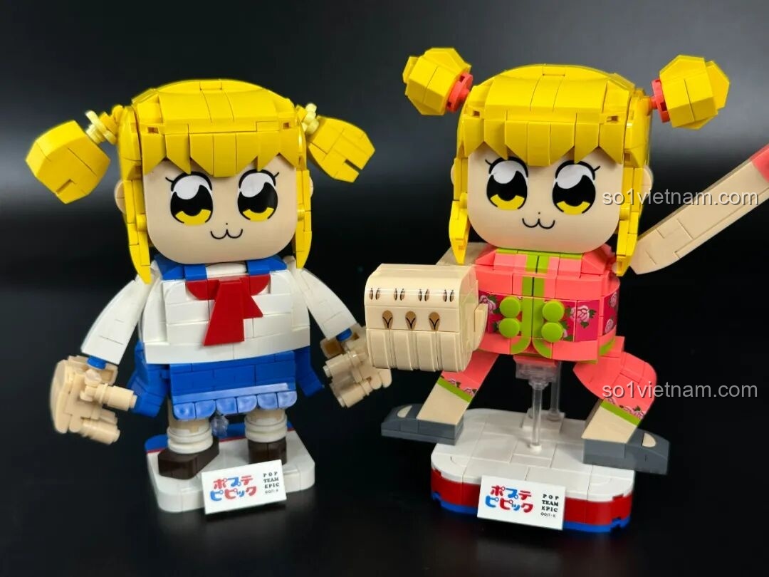 Các bộ lắp ráp Pop Team Epic khác nhau