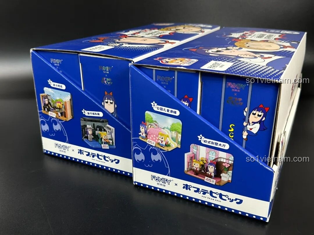 Các bộ lắp ráp Pop Team Epic khác nhau