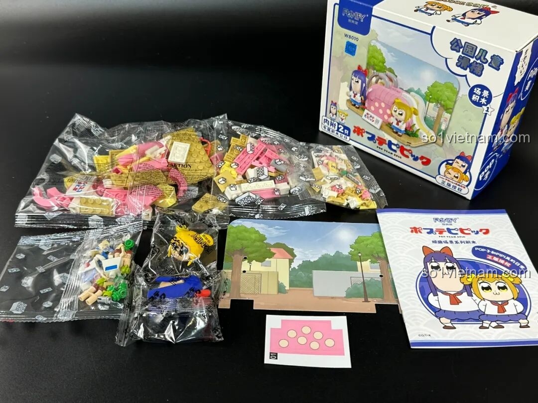 Các bộ lắp ráp Pop Team Epic khác nhau