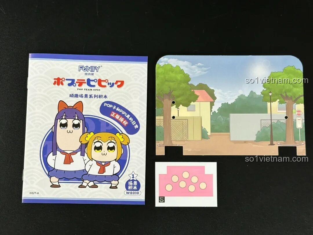 Các bộ lắp ráp Pop Team Epic khác nhau