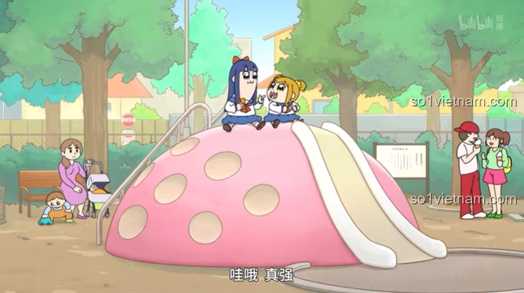 Các bộ lắp ráp Pop Team Epic khác nhau