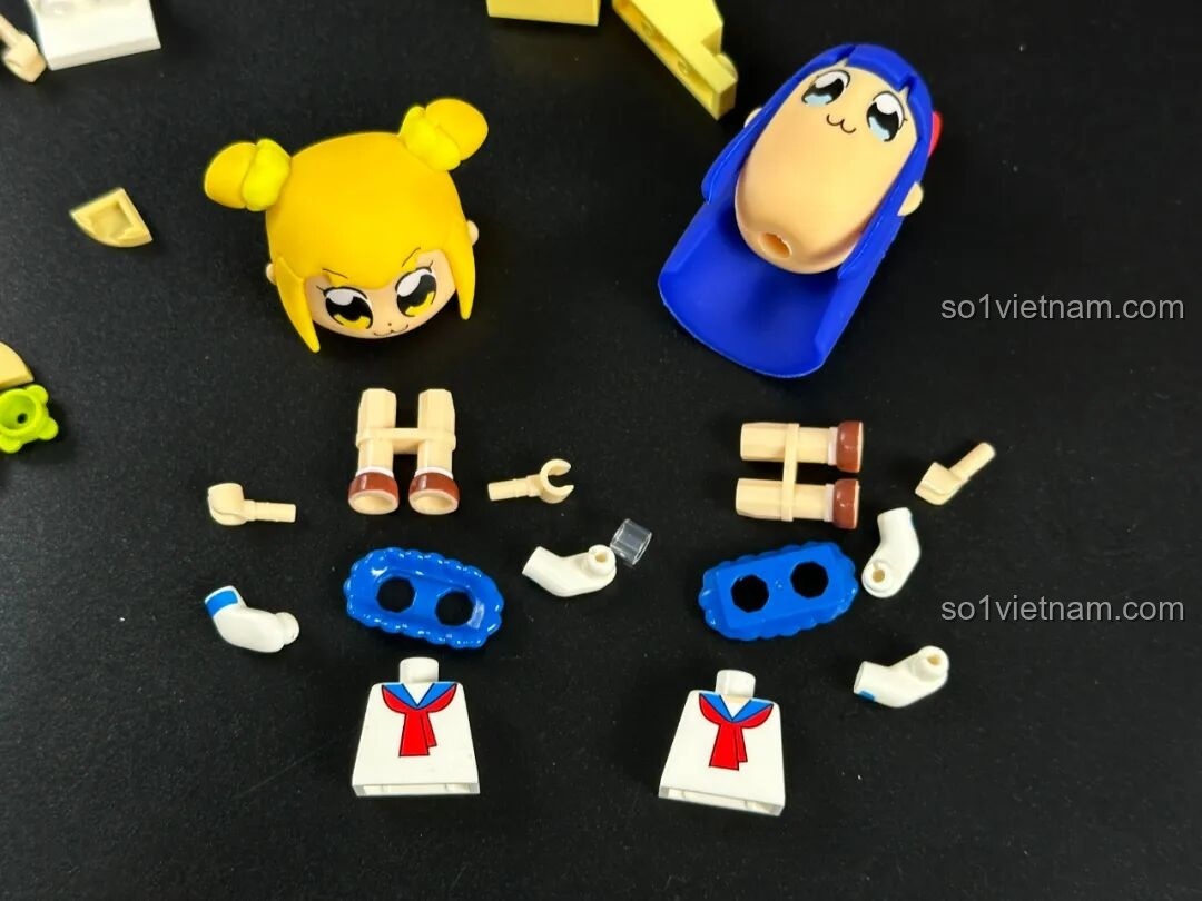 Các bộ lắp ráp Pop Team Epic khác nhau