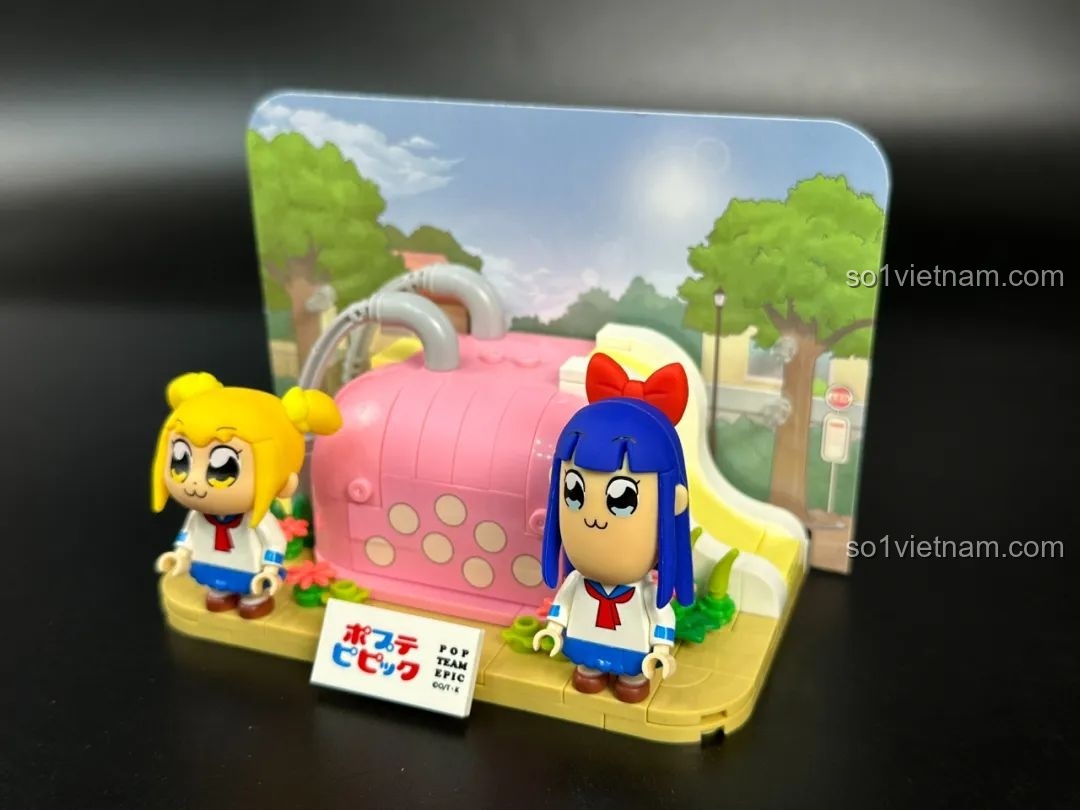Các bộ lắp ráp Pop Team Epic khác nhau