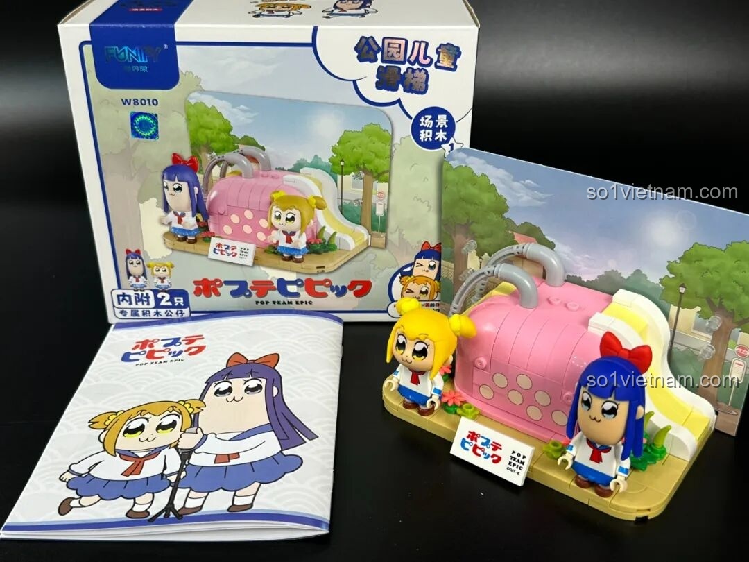 Các bộ lắp ráp Pop Team Epic khác nhau