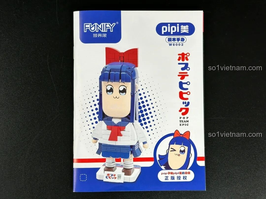 Trang bìa sách hướng dẫn Pipimi thủy thủ