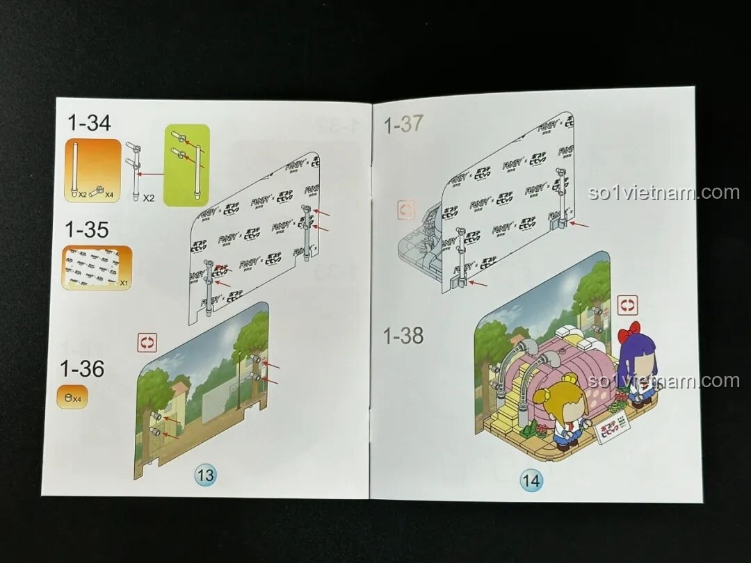 Pipimi với biểu cảm cười tươi