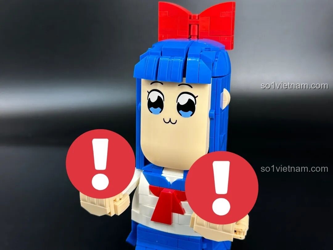 Pipimi với biểu cảm cười tươi