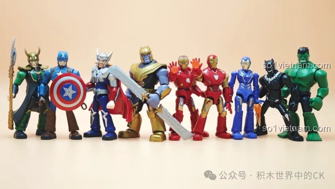Dàn siêu anh hùng Marvel Avengers Assemble tạo dáng cùng nhau