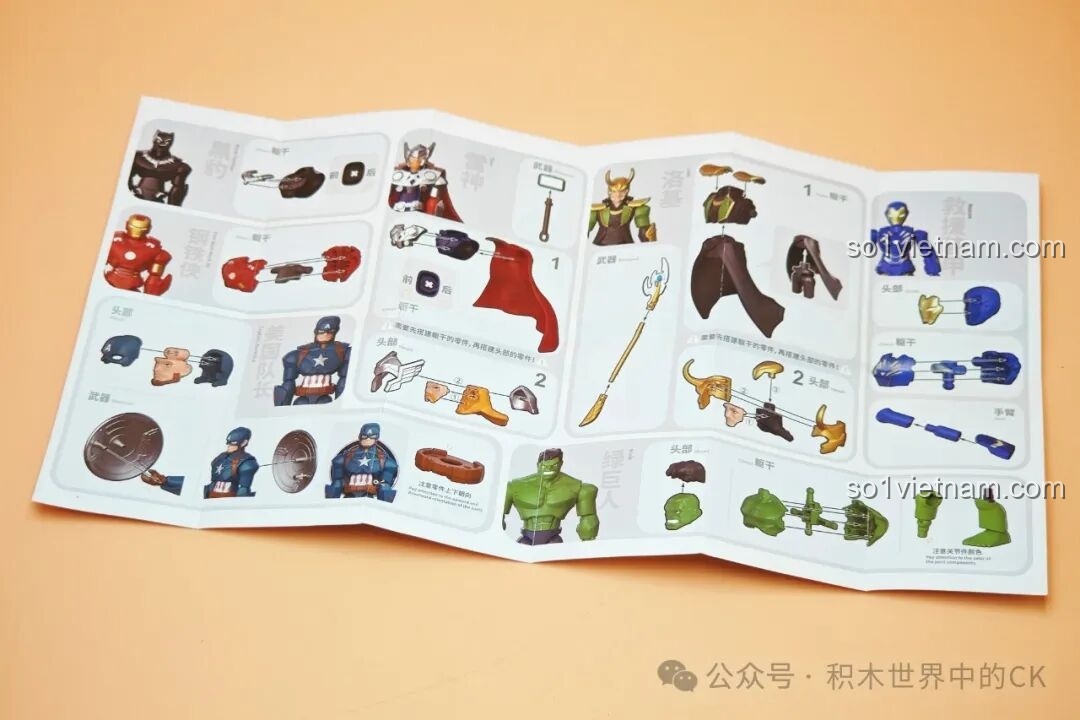 Hộp Loki trong bộ lắp ráp Marvel Avengers Assemble