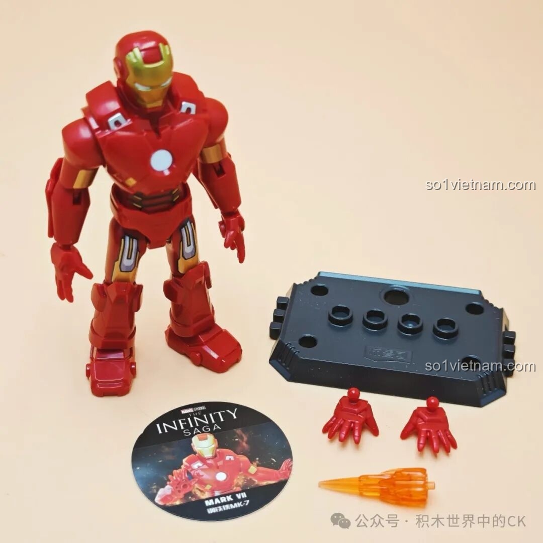 Phụ kiện của Thanos trong bộ lắp ráp Marvel Avengers Assemble