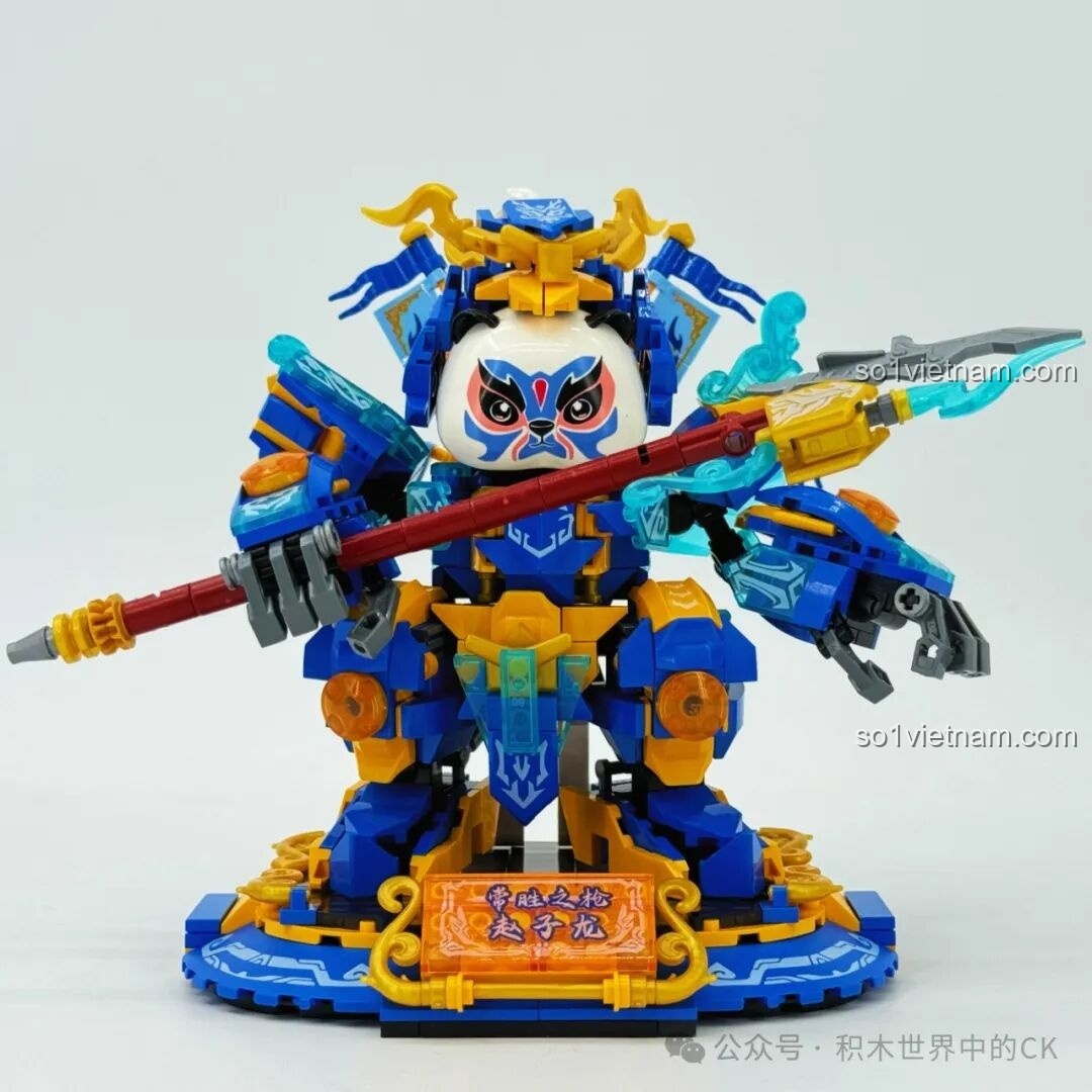 Bộ phận robot gấu trúc ZHEGAO Quan Vũ