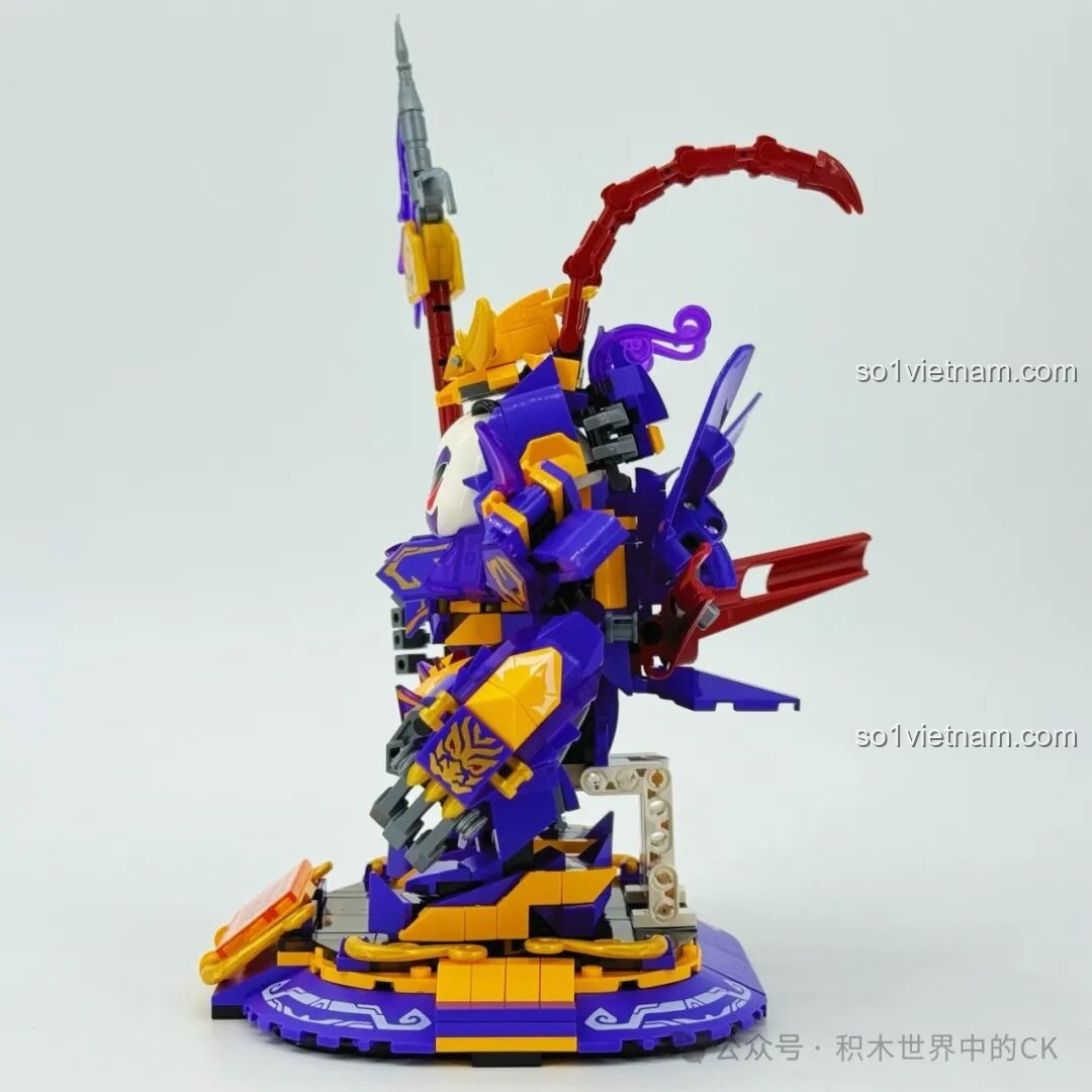 Bộ phận robot gấu trúc ZHEGAO Quan Vũ