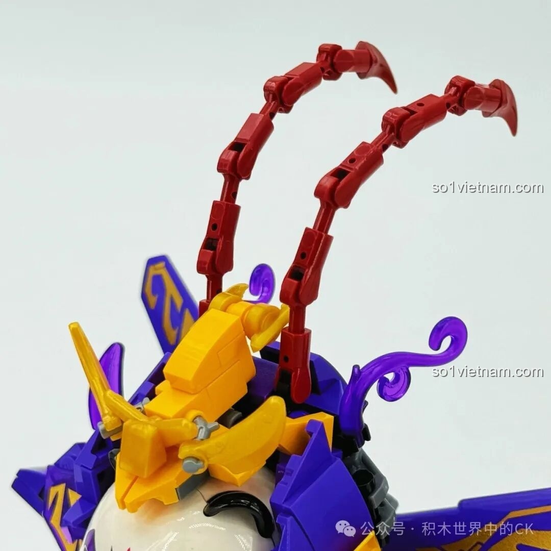 Bộ phận robot gấu trúc ZHEGAO Quan Vũ