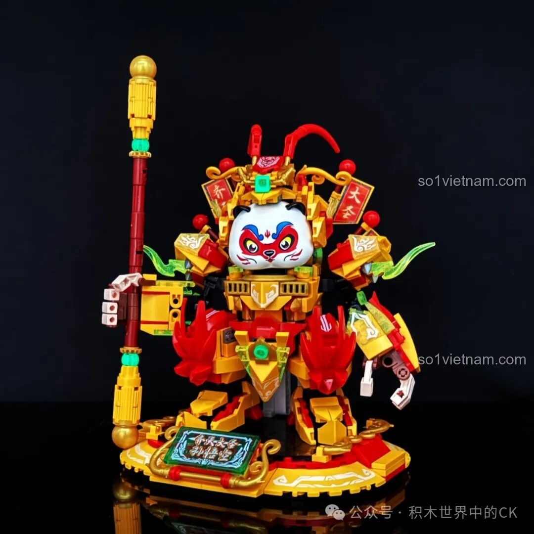 Bộ phận robot gấu trúc ZHEGAO Quan Vũ