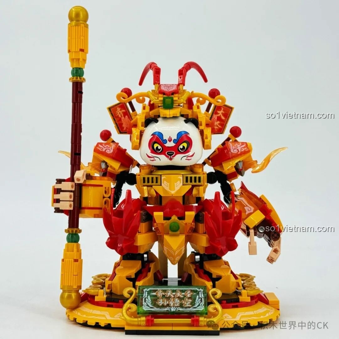 Bộ phận robot gấu trúc ZHEGAO Quan Vũ