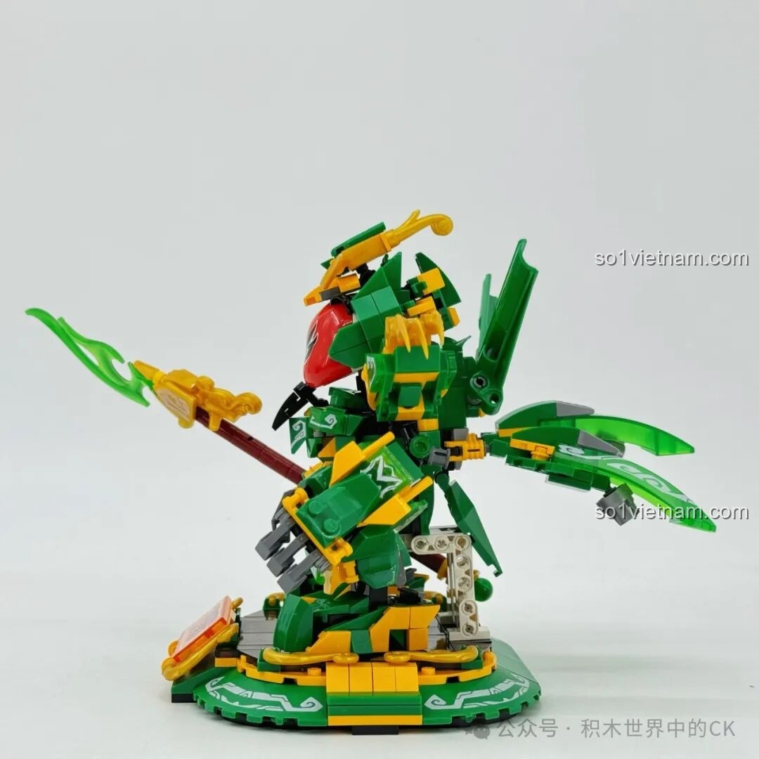 Bộ phận robot gấu trúc ZHEGAO Quan Vũ