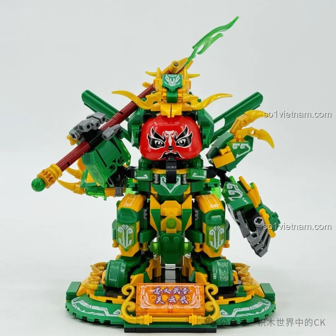 Bộ phận robot gấu trúc ZHEGAO Quan Vũ