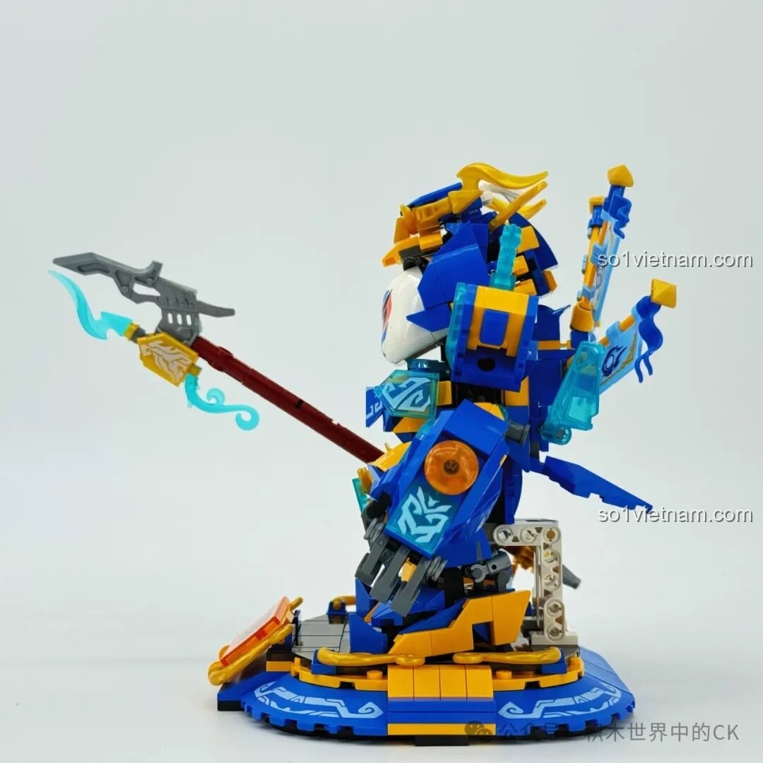 Bộ phận robot gấu trúc ZHEGAO Quan Vũ