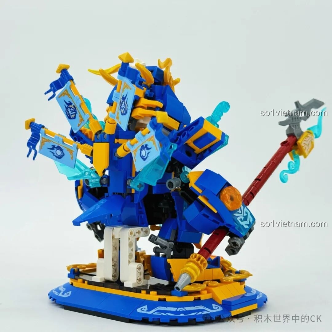 Bộ phận robot gấu trúc ZHEGAO Quan Vũ