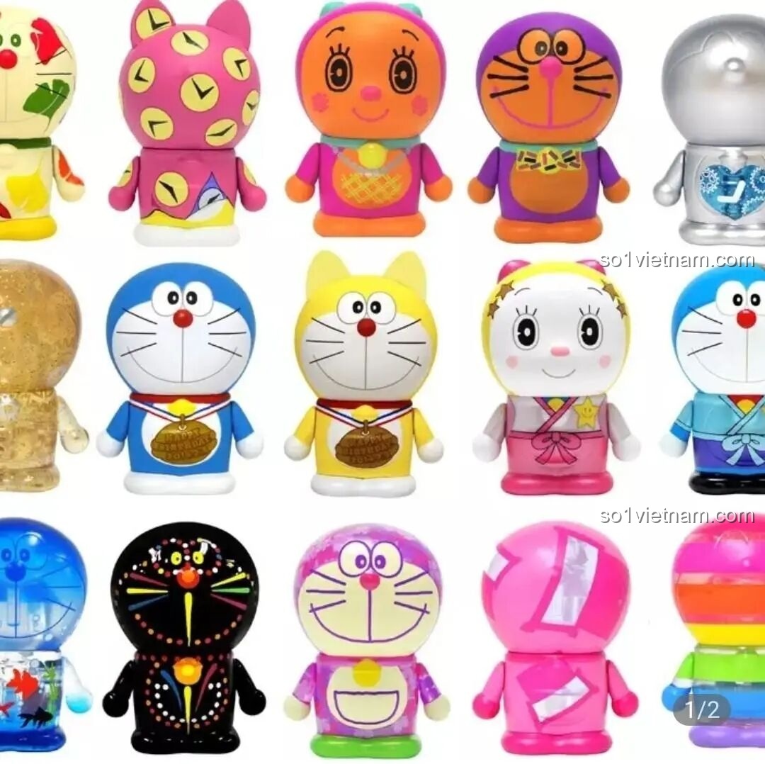 Bộ sưu tập các mô hình Doraemon 