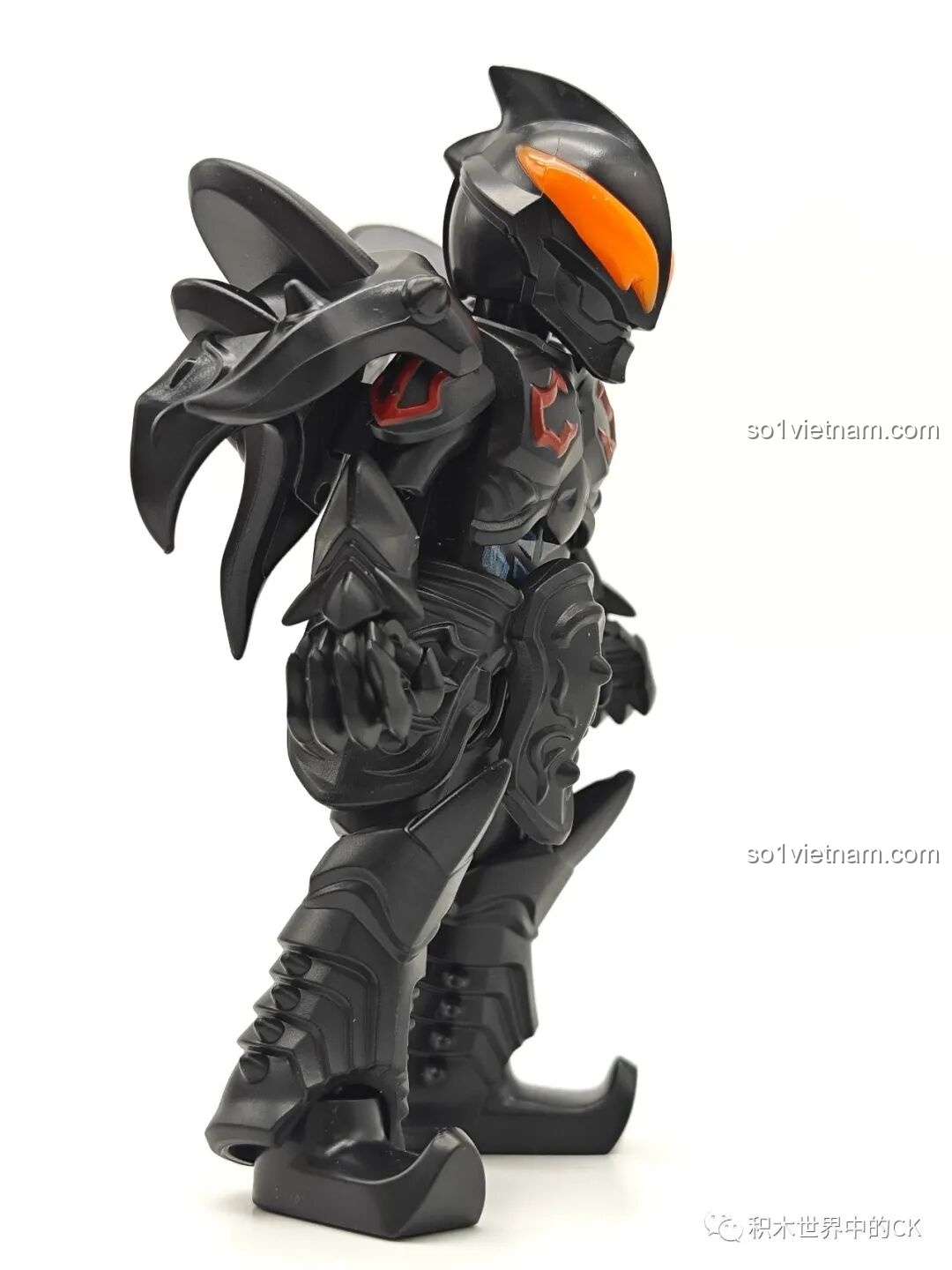 Toàn bộ 9 mô hình đồ chơi lắp ráp Ultraman BLOKEES GV-08 được trưng bày cùng nhau, tạo nên một bộ sưu tập ấn tượng.