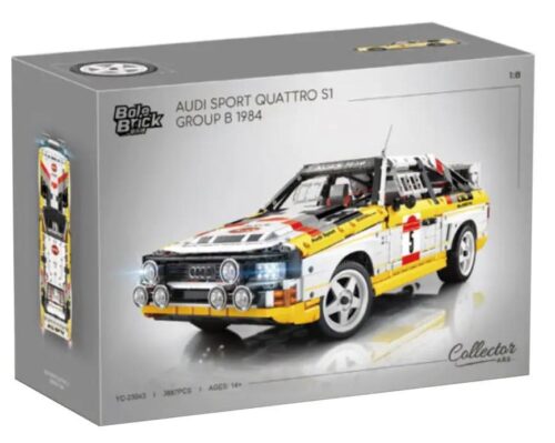 Hộp bộ lắp ghép Xe đua Audi Sport Quattro S1 Bole Brick YC-23043, đồ chơi mô hình technic cho con trai 14 tuổi giá rẻ.