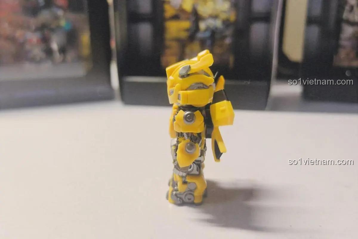 Bộ lắp ráp Minifigure Bumblebee BrickMan BM002, ảnh review thực tế mặt bên, đồ chơi mô hình cho con trai 8 tuổi, siêu tiết kiệm.
