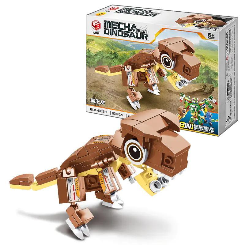 Bộ đồ chơi Brukko BLK-063 Mecha Dinosaur Khủng long bạo chúa máy 831 mảnh cho bé trai 6 tuổi