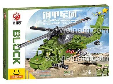 Hộp sản phẩm Trực thăng vũ trang Z-20 Bruko BLK-099
