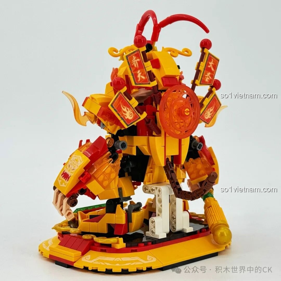 Các bộ phận robot gấu trúc ZHEGAO đang lắp ráp