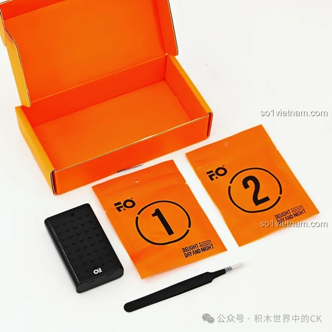 Thêm các túi mảnh ghép được đánh số của bộ FunWhole F9021 Saloon Miền Tây, cho thấy sự phân loại chi tiết.