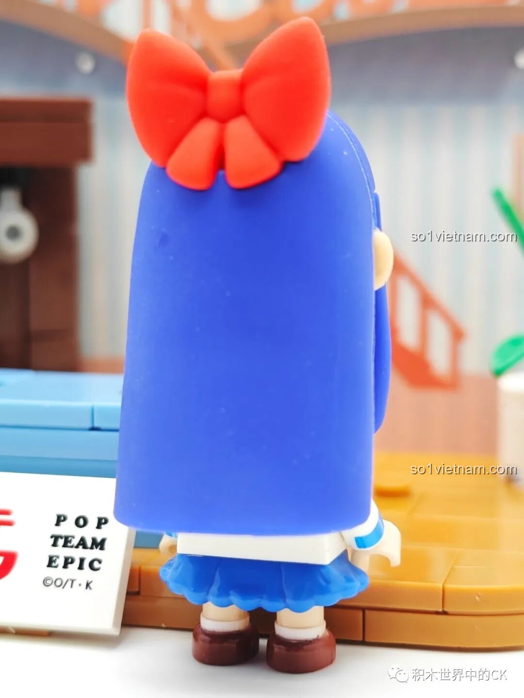 Các túi chứa nhân vật Popuko và Pipimi của bộ lắp ráp Pop Team Epic FUNIFY W8010