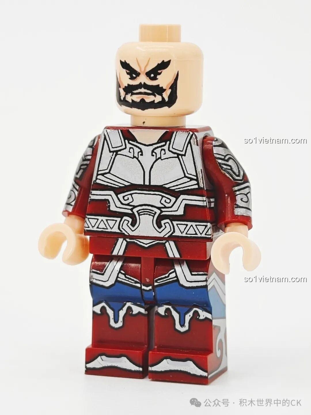 Các nhân vật tướng lĩnh Tam Quốc Decool được sắp xếp