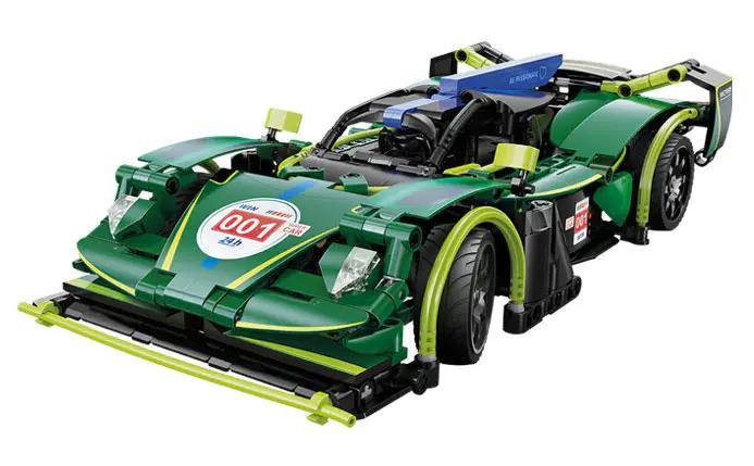 Hộp bộ lắp ghép Xe Đua Siêu Tốc Night Valkyrie, đồ chơi lắp ráp CaDA C51308, xe điều khiển từ xa CaDA, cho bé trai 6 tuổi, giá rẻ