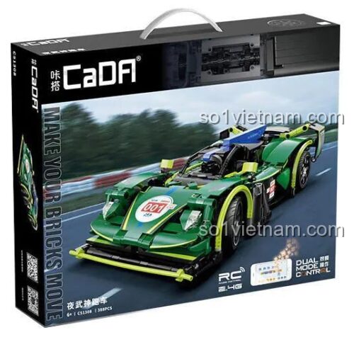 CaDA C51308 Xe Đua Siêu Tốc Night Valkyrie, đồ chơi lắp ráp CaDA C51308, mô hình xe đua Night Valkyrie, cho bé trai 6 tuổi, giá tốt